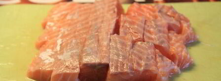 сливочный суп с семгой и брокколи. Шаг 4