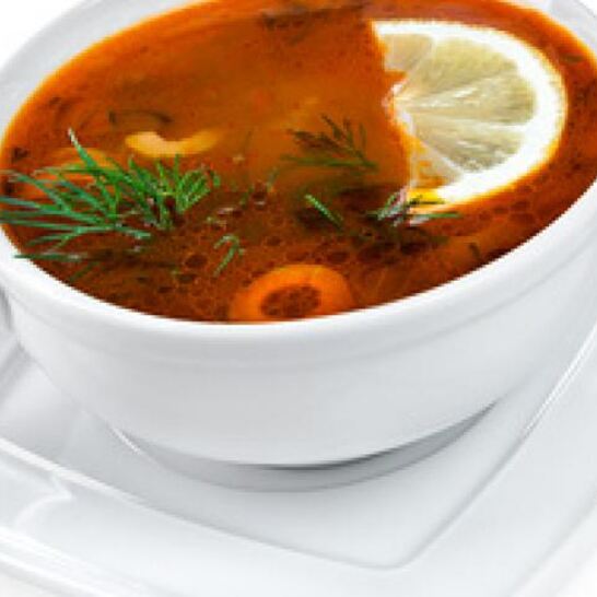 Рецепт рыбной солянки