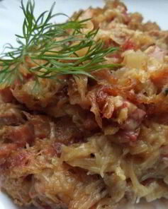 Солянка из квашенной капусты