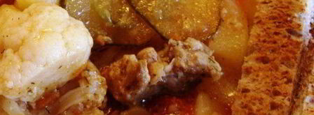 солянка овощная с мясом. Шаг 8