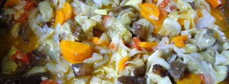 солянка с белыми грибами. Шаг 7