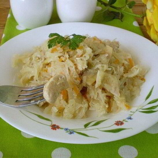 Рецепт солянки с курицей и капустой