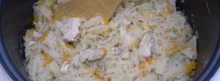 солянка с курицей и капустой. Шаг 7