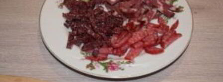 солянка с курицей и колбасой. Шаг 3