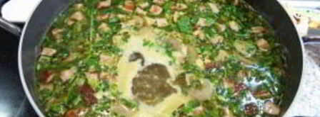 солянка с маслинами и лимоном. Шаг 8