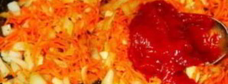 солянка с томатной пастой. Шаг 7