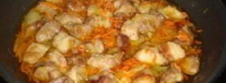 солянка сборная с картошкой. Шаг 4