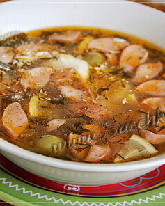 Солянка в мультиварке