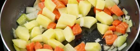 суп чаудер. Шаг 3