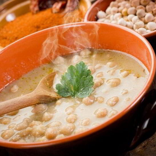 Рецепт супа фасолевого со свининой