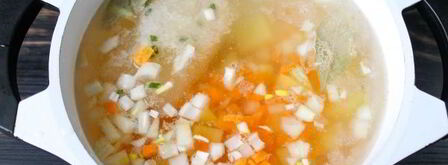 суп грибной с лапшой. Шаг 6