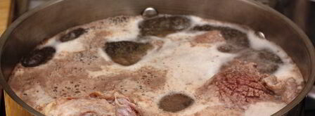 суп и основное блюдо из говядины. Шаг 4