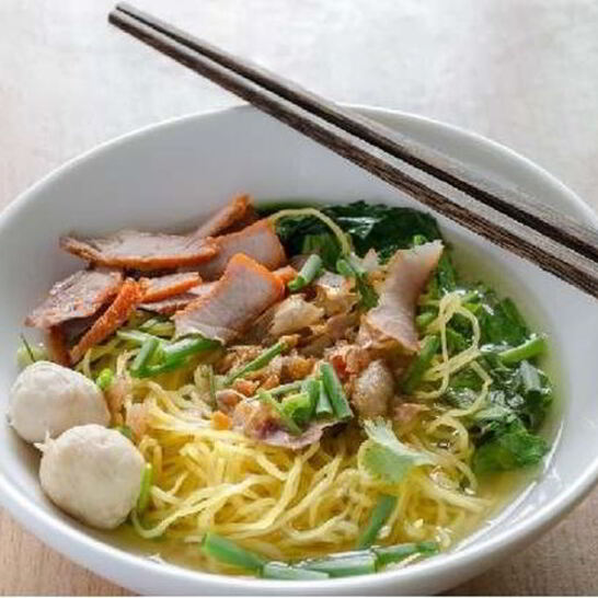 Рецепт супа из свинины с яичной лапшой