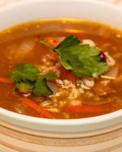 Грузинский суп харчо