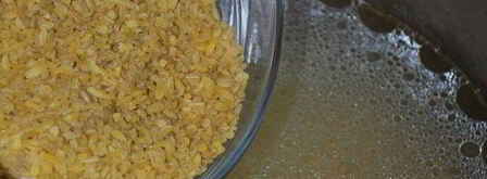 густой суп харчо с айвой. Шаг 6