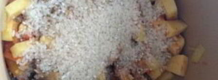 харчо из курицы в мультиварке. Шаг 6