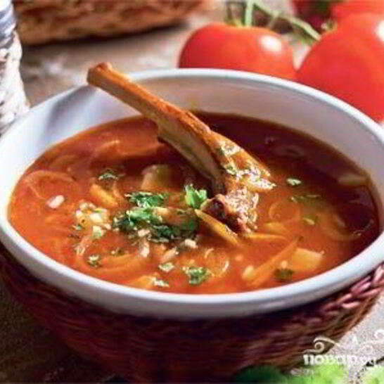 Рецепт супа харчо из баранины