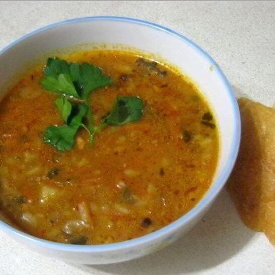 Рецепт вегетарианского супа харчо