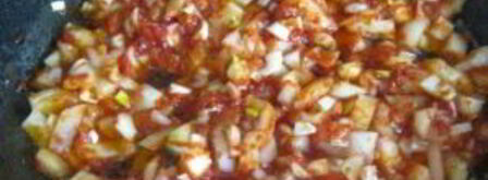 вегетарианский суп харчо. Шаг 7