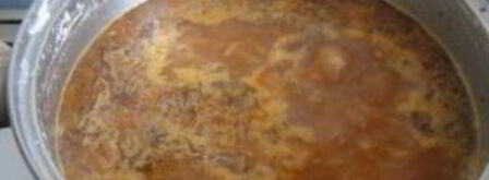 вегетарианский суп харчо. Шаг 11