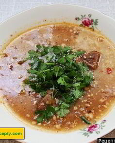 Вкусный суп харчо из говядины с рисом