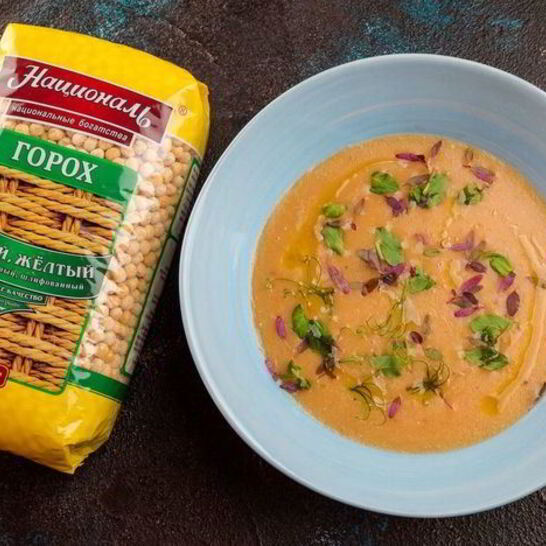 Рецепт диетического супа-пюре из гороха