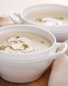 Грибной суп-пюре из шампиньонов