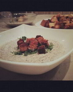 Грибной суп-пюре