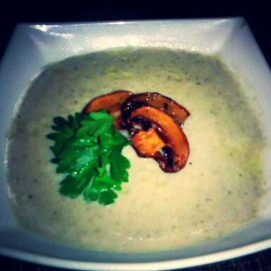 Рецепт картофельного супа-пюре с шампиньонами