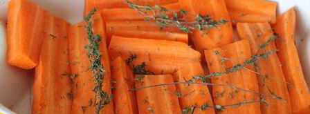 морковный суп-пюре с хрустящим нутом. Шаг 3