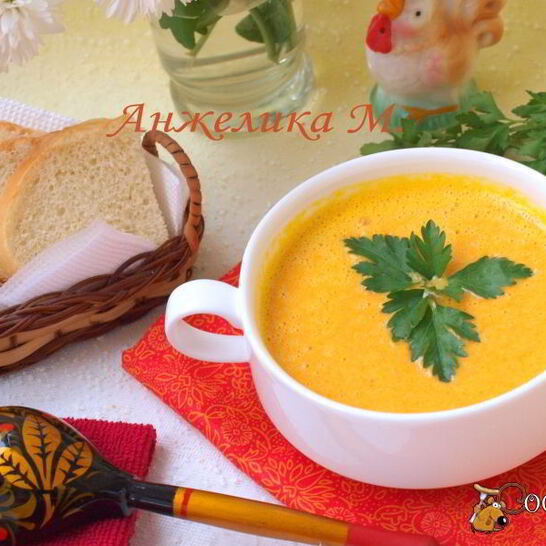 Рецепт морковного супа-пюре