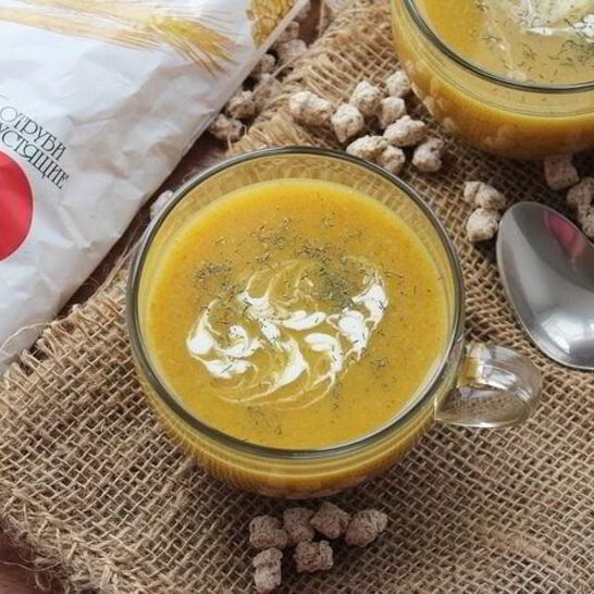 Рецепт пряного овощной суп-пюре