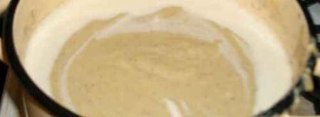 суп-пюре грибной с беконом. Шаг 17