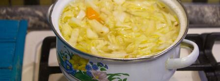 суп пюре из белокочаной капусты. Шаг 9