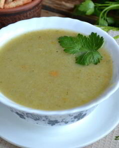 Суп-пюре из брокколи и цветной капусты