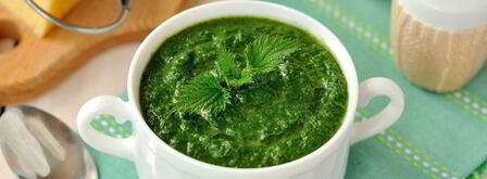 суп-пюре из крапивы. Шаг 6