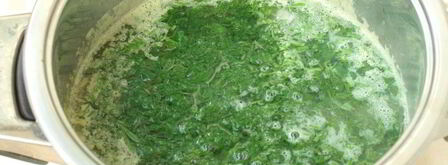 суп-пюре из шпината. Шаг 5