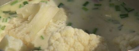 суп-пюре из цветной капусты. Шаг 3
