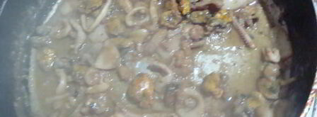 суп-пюре из тыквы и морепродуктов. Шаг 4