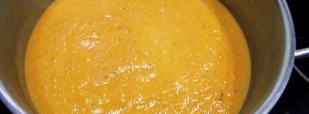 суп-пюре из тыквы по-итальянски. Шаг 5