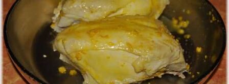 суп-пюре из тыквы с курицей и зеленым горошком. Шаг 8