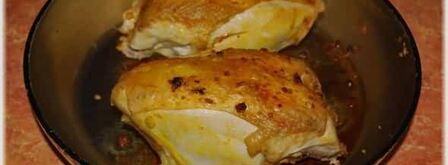 суп-пюре из тыквы с курицей и зеленым горошком. Шаг 10