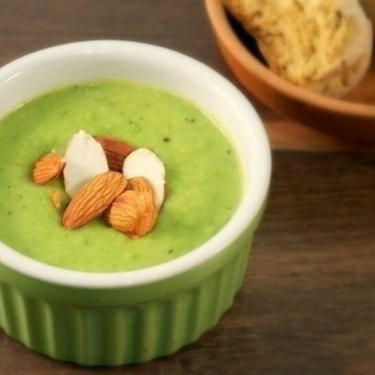 Рецепт супа-пюре из зеленого гороха