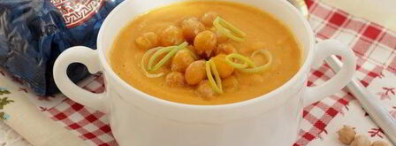 суп-пюре с чечевицей и нутом. Шаг 8