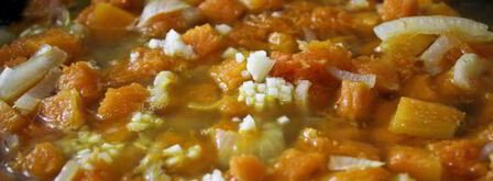 суп-пюре с тыквой. Шаг 7