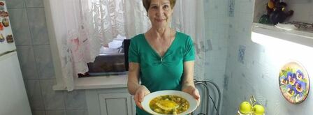 суп-пюре с ветчиной и яйцом. Шаг 8