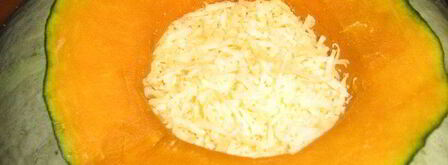 суп-пюре тыквенный с гренками и сыром. Шаг 5