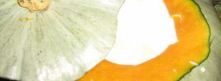 суп-пюре тыквенный с гренками и сыром. Шаг 7