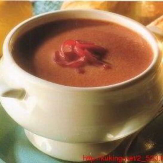 Рецепт свекольного супа-пюре