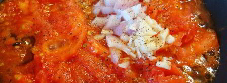 томатный суп-пюре с макарошками. Шаг 5